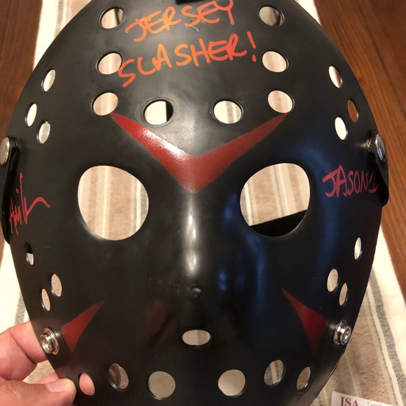 Jason actor mask signed with JSA COA - Picture 2 of 7